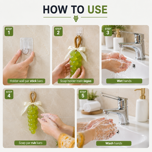 Grape Soap (pair)