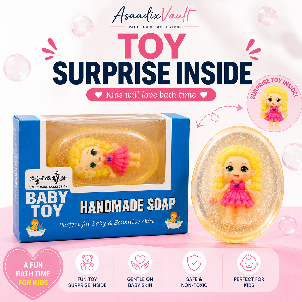 Baby Doll soap (pack of 2)
