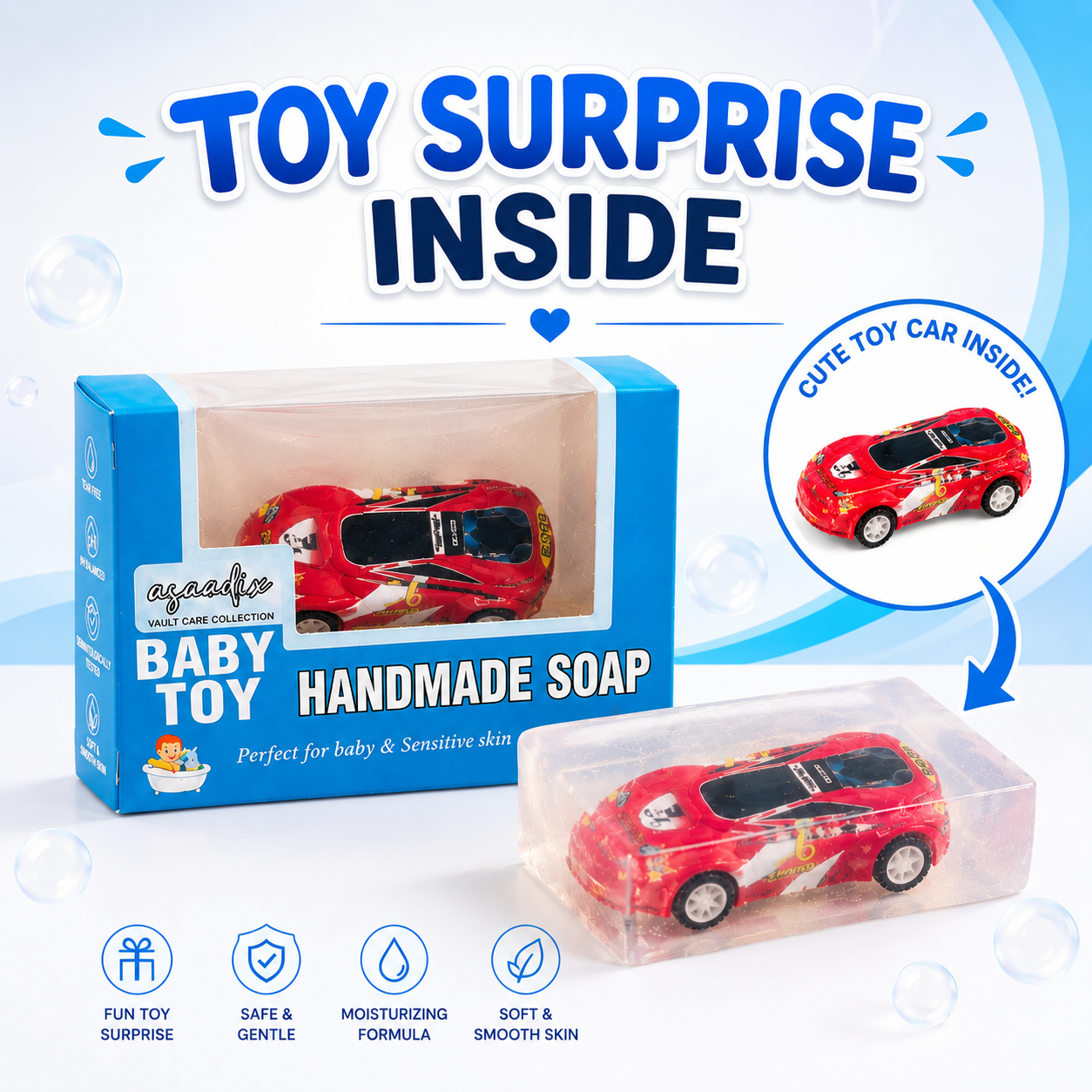 Baby Car Soap (pack of 2)