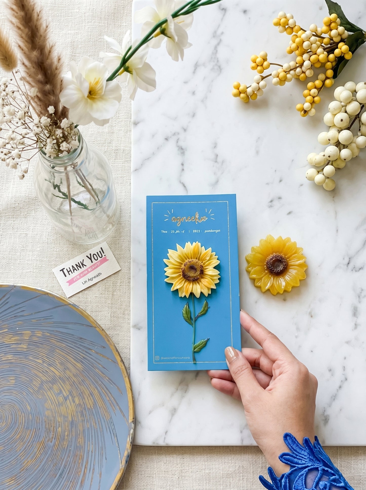 Aroma Flower Soap – Pack of 2 | Luxury Gift Set